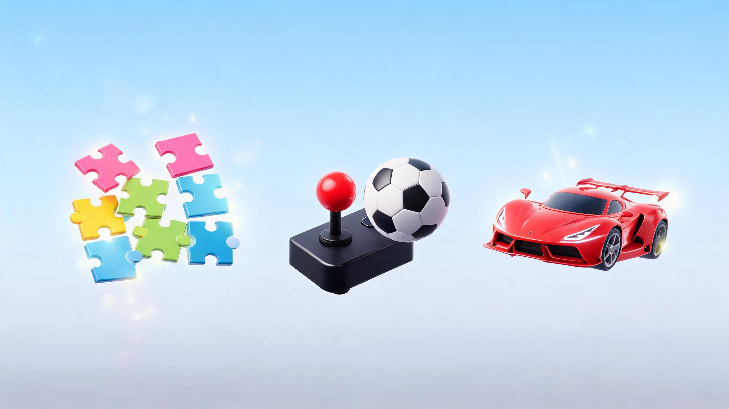 Free browser games collage